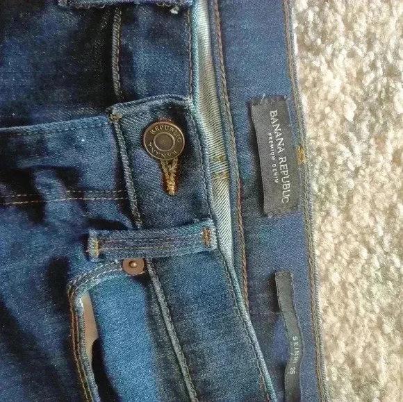 Banana Republic Womens Dark wash size 26 Jeans - Picture 4 of 11